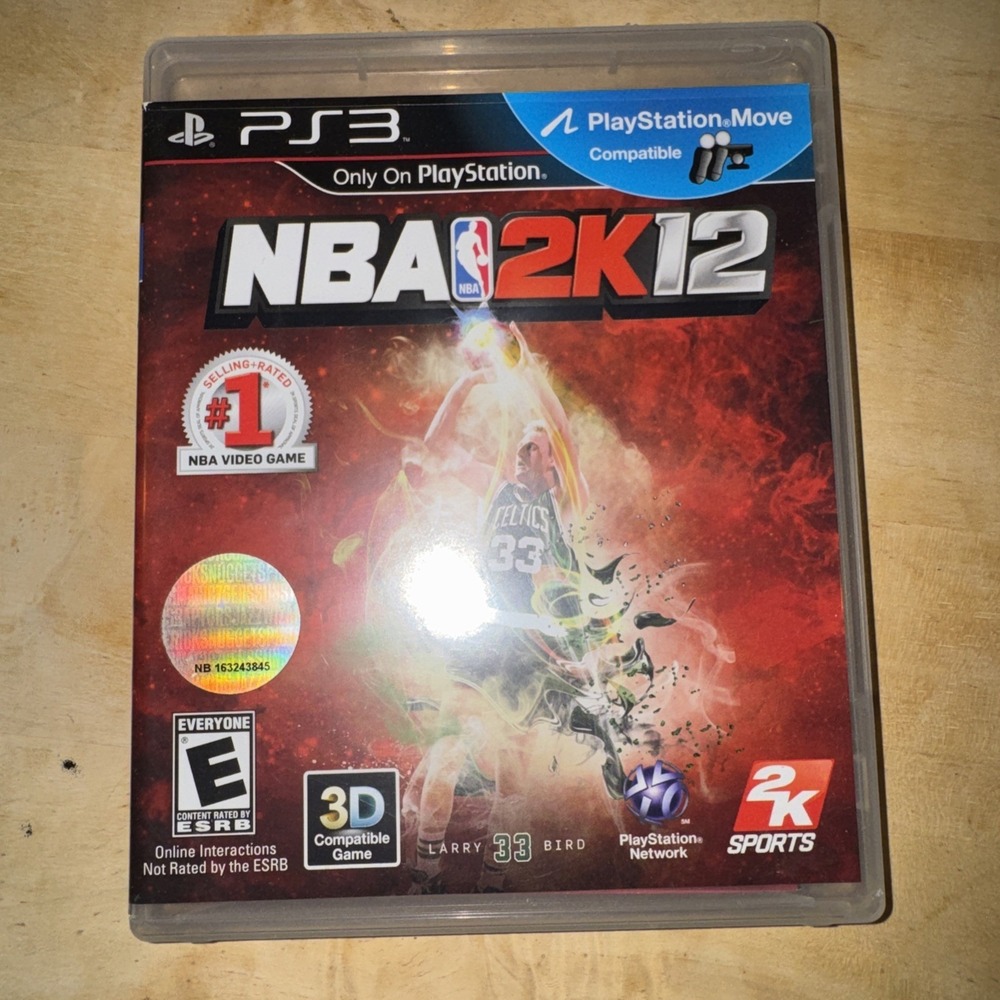 NBA 2K12 ( Sony PlayStation 3 PS3 ) CIB - VG Disc-Pristine Case- Tested